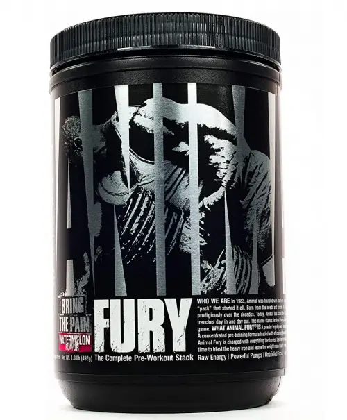 Animal Fury - Pre Workout Powder Supplement for Energy and Focus