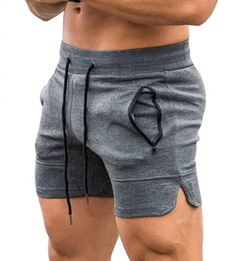 EVERWORTH Men's Solid Gym Workout Shorts