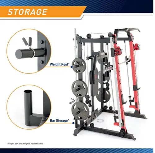 Marcy Smith Machine Cage System Home Gym Multifunction Rack