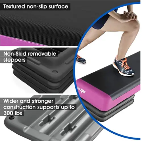 Yes4All Adjustable Aerobic Step Platform