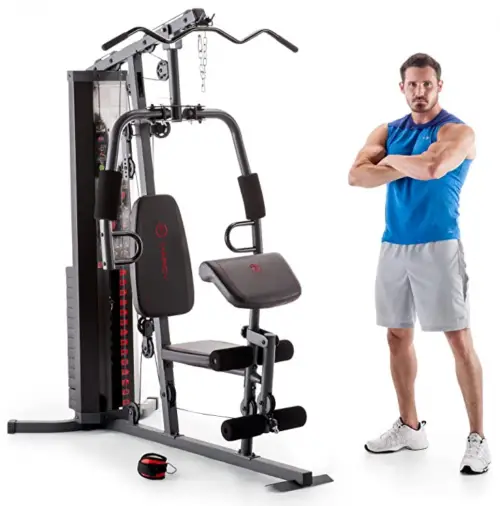 Marcy 150-lb Multifunctional Home Gym Station for Total Body Training MWM-990