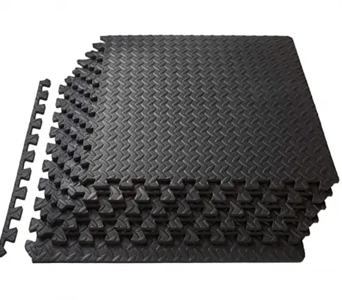 ProSource fs-1908-pzzl Puzzle Exercise Mat EVA Foam Interlocking Tiles