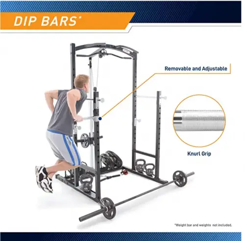 Marcy Home Gym Cage System Workout Station for Weightlifting