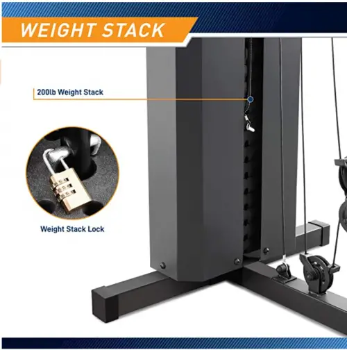 Marcy Stack Dual Function Home Gym - 200 lb. Stack MKM-81010