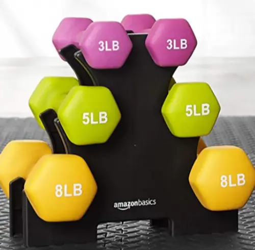 Amazon Basics Neoprene Dumbbells