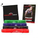 WODFitters Stretch Resistance Pull Up Assist Band with eGuide, 4 Band Set Special