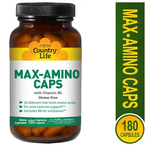 Country Life Max Amino with Vitamin B6