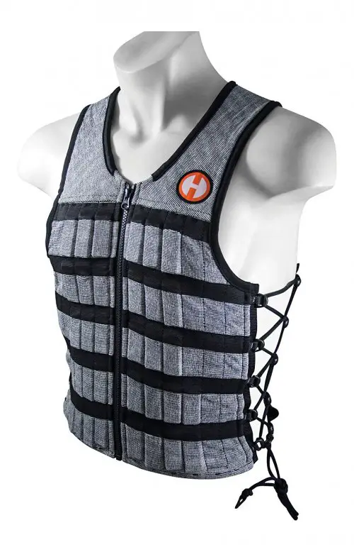 Elikliv 35kg Adjustable Weighted Workout Body Weight Vest Fitness Training Waistcoat Gym