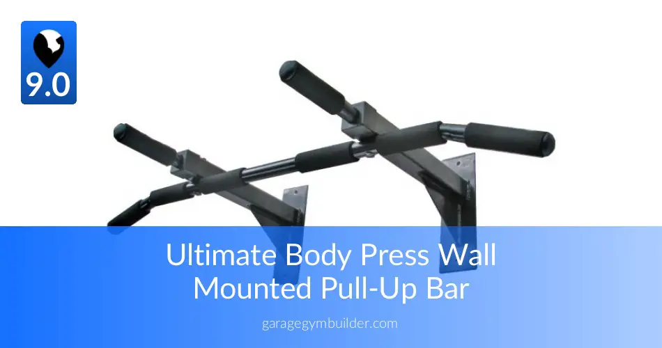 Ultimate Body Press Wall Mounted PullUp Bar Garage Gym Builder
