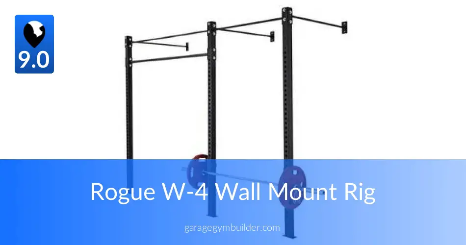 Rogue W4 Wall Mount Rig Review GarageGymBuilder 2020